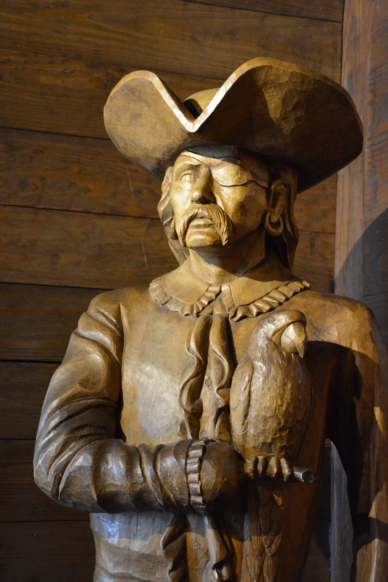 Nikon D5200 sample photo. Pirate, statue, captain photography