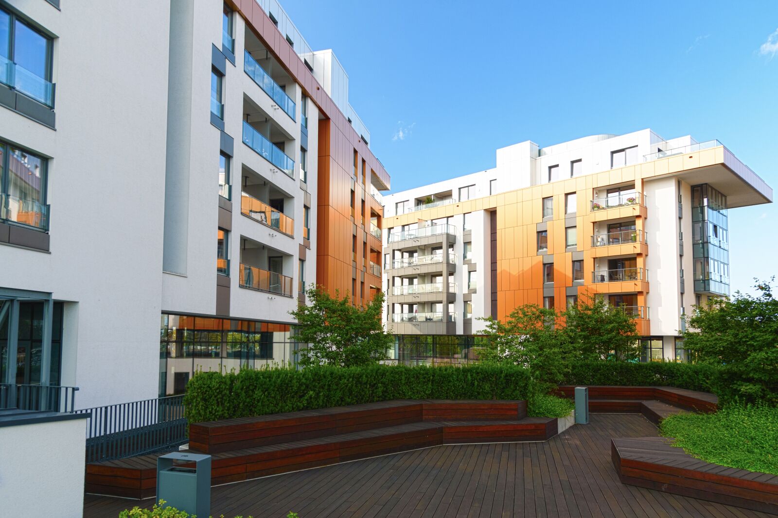 Nikon D750 sample photo. Modern building, apartments, housing photography