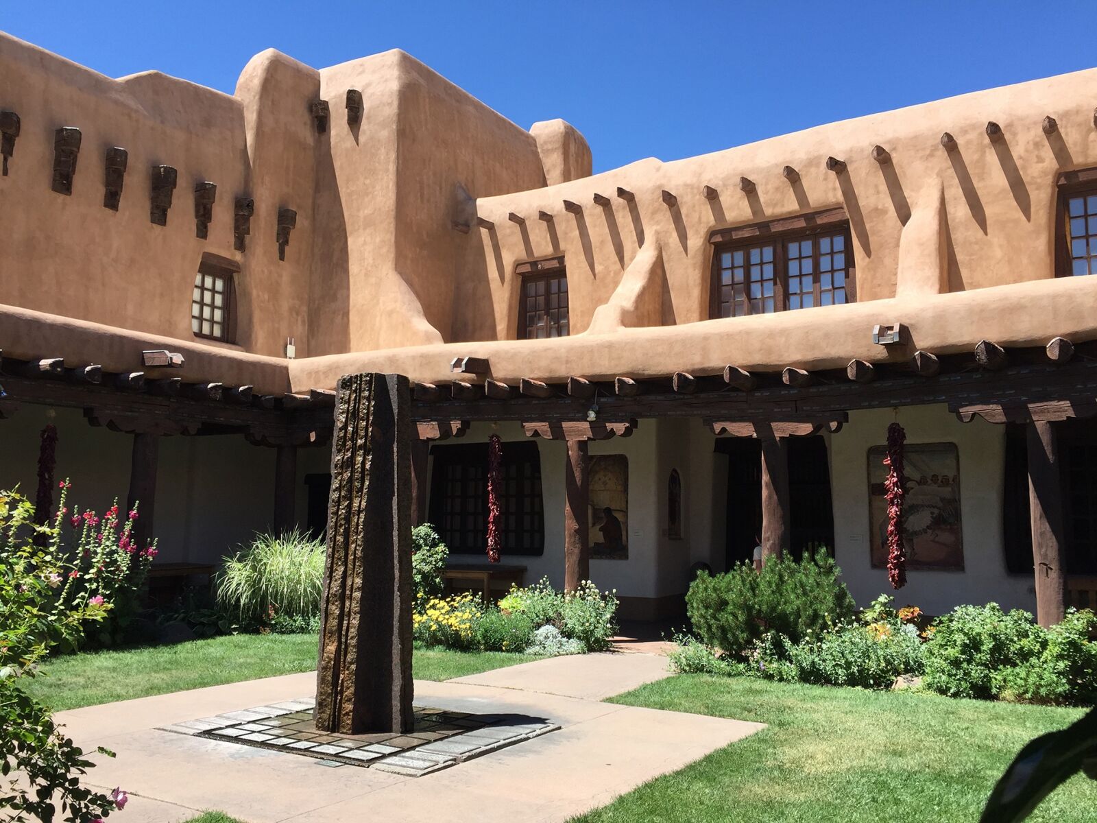 Apple iPhone 6 sample photo. Building, santa fe, southwestern photography