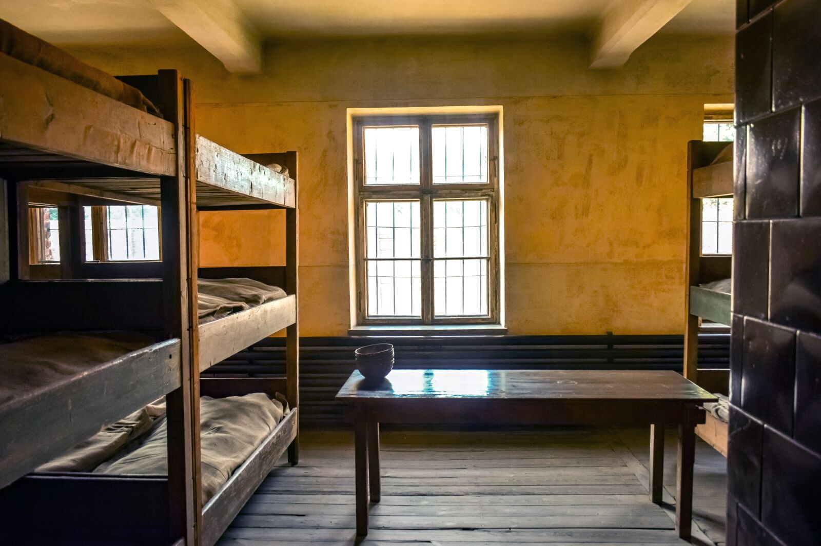 Nikon D3300 sample photo. Auschwitz, concentration camp, bunkhouse photography