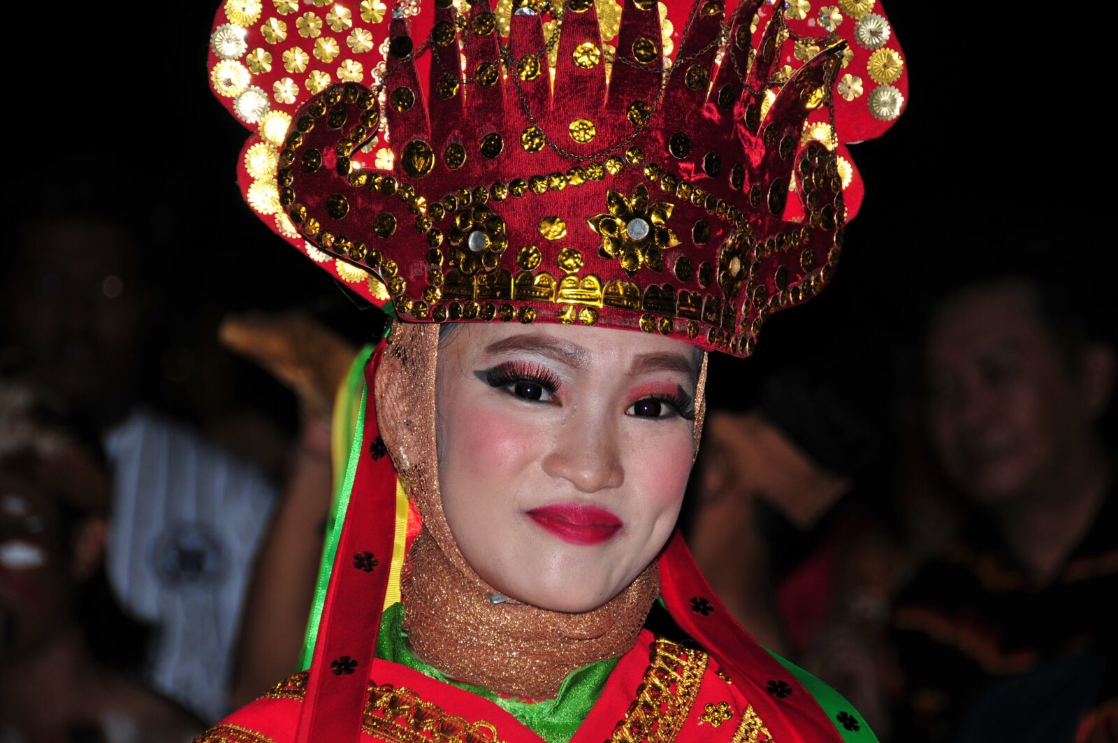 Nikon D300S sample photo. Carnival, girl, indonesian photography