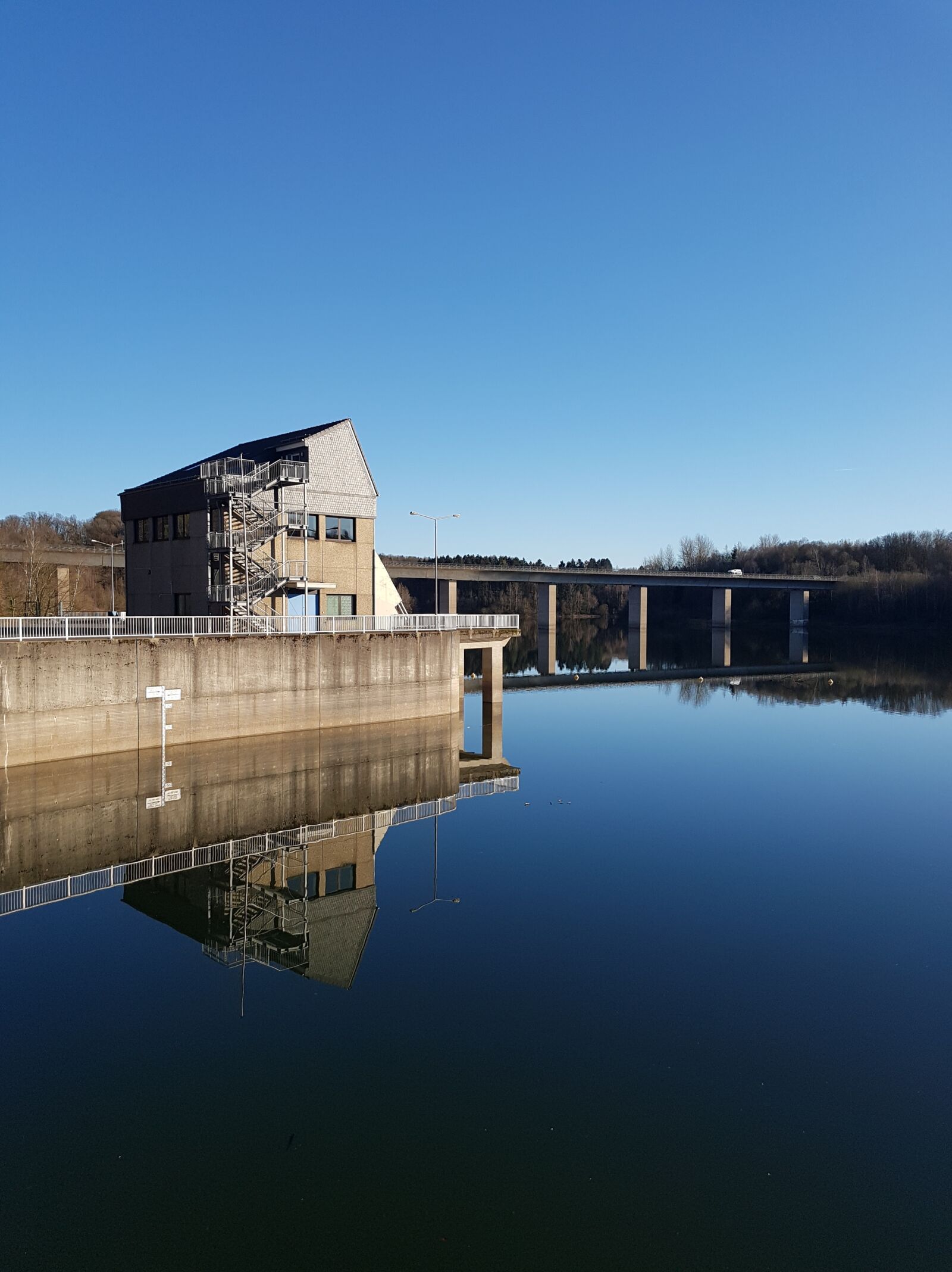 Samsung Galaxy S7 Edge sample photo. Dam, wupper-dam, wuppertal barrier photography