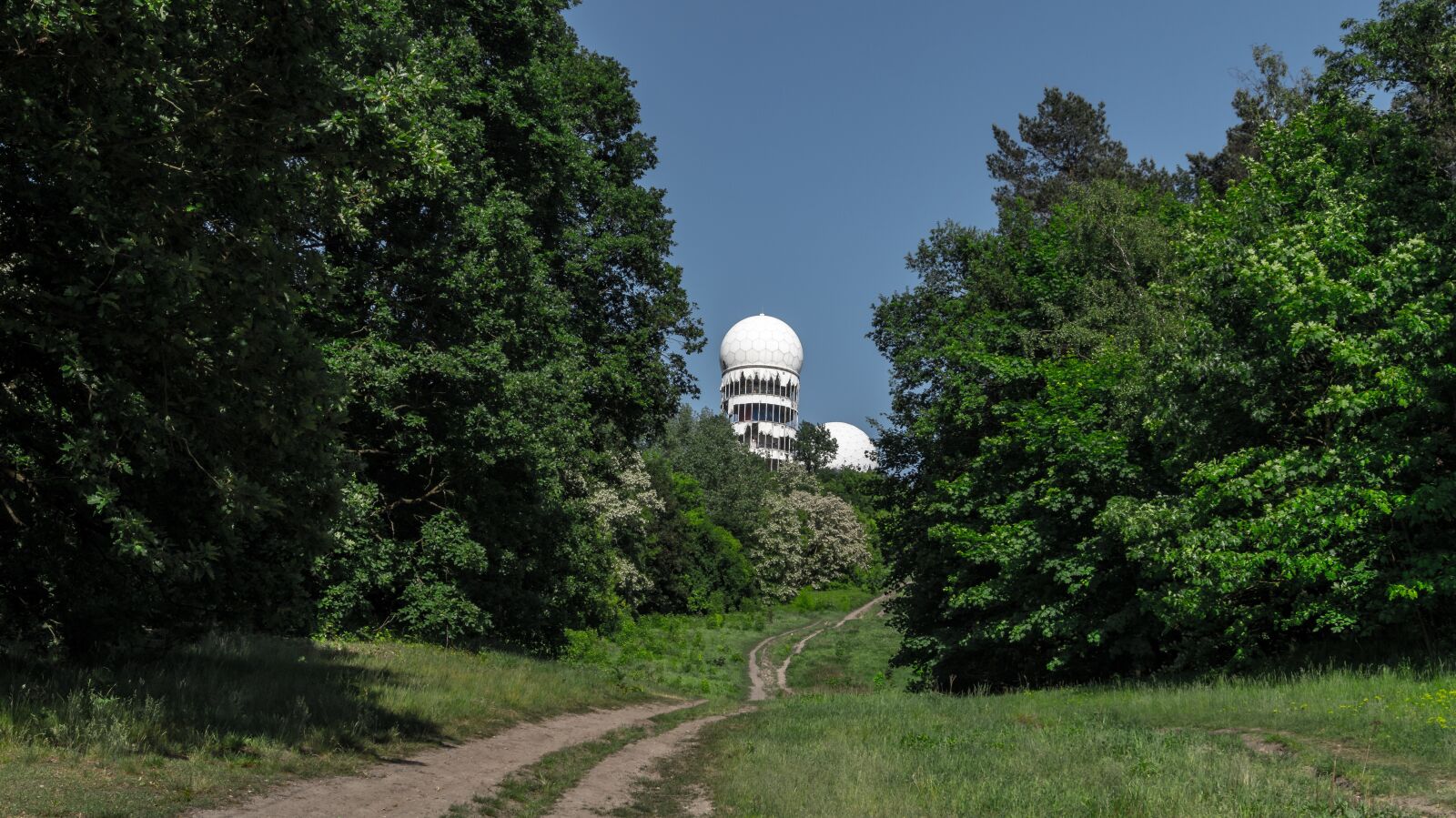 Sony Alpha a5000 (ILCE 5000) sample photo. Nature, trees, radar station photography