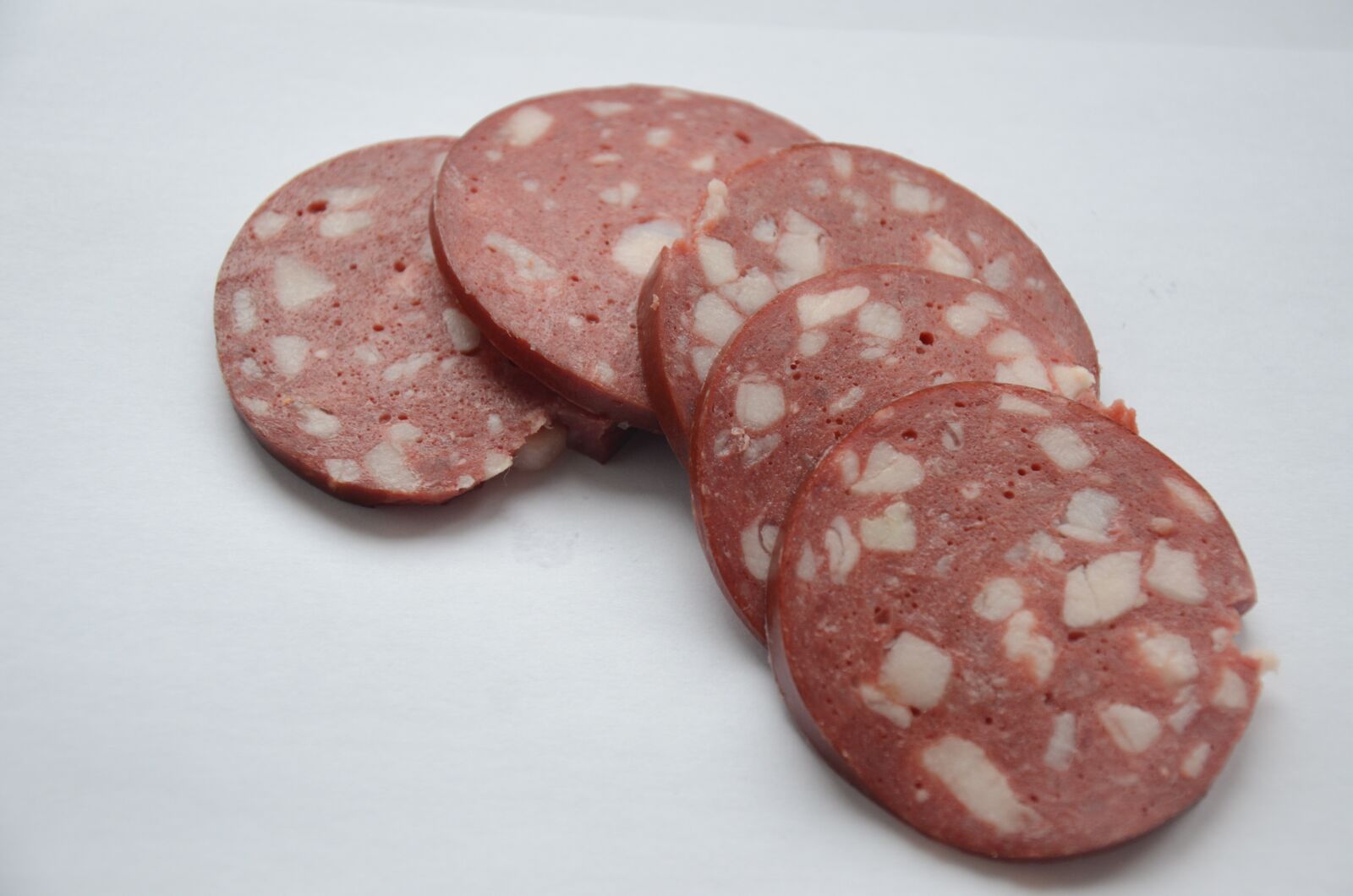 Nikon D7000 sample photo. Sausage, slicing, nutrition photography
