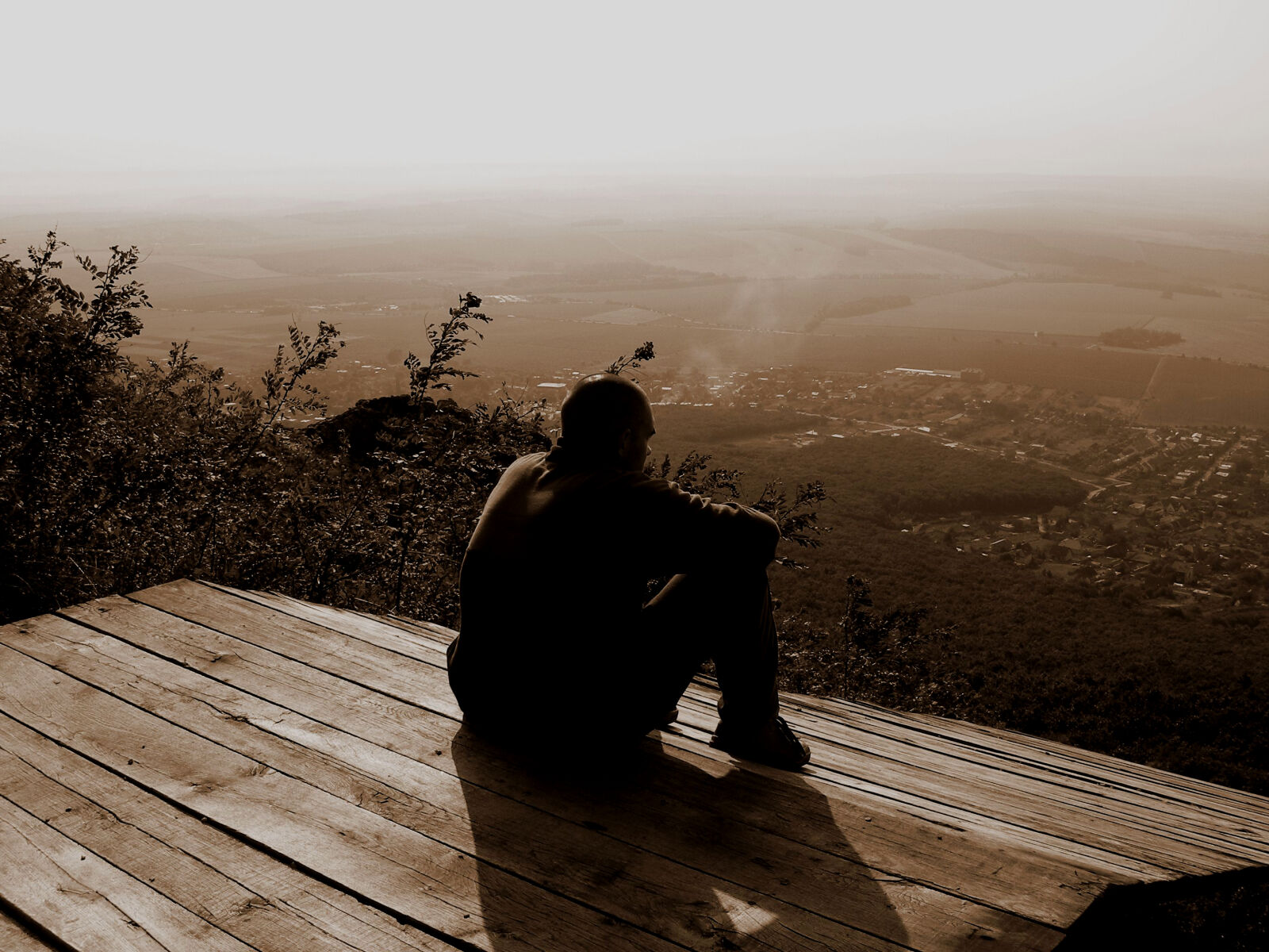 Olympus SP320 sample photo. Man, meditation, mountain, peace photography