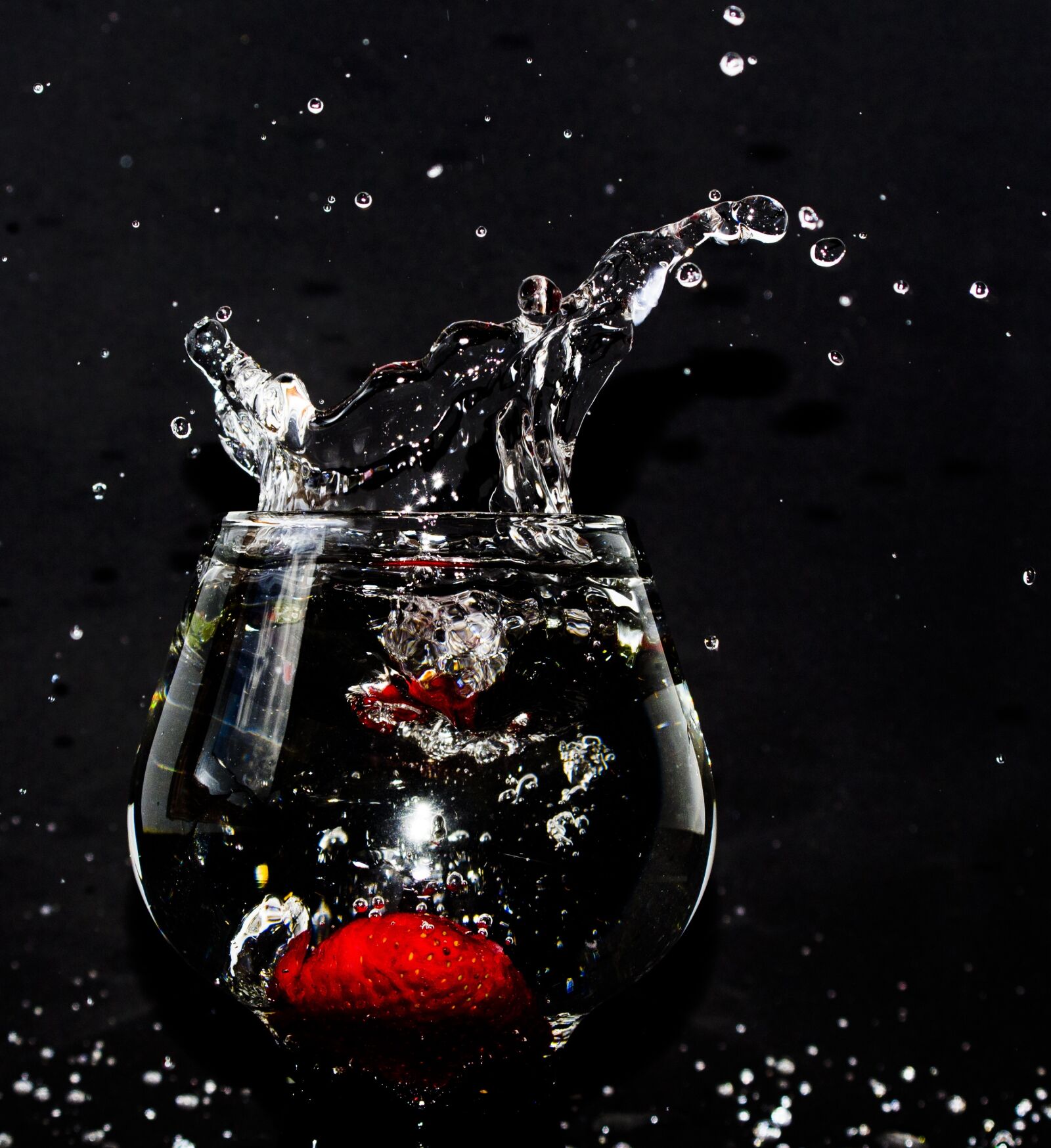 Nikon D3100 sample photo. Strawberry, fruit, red photography