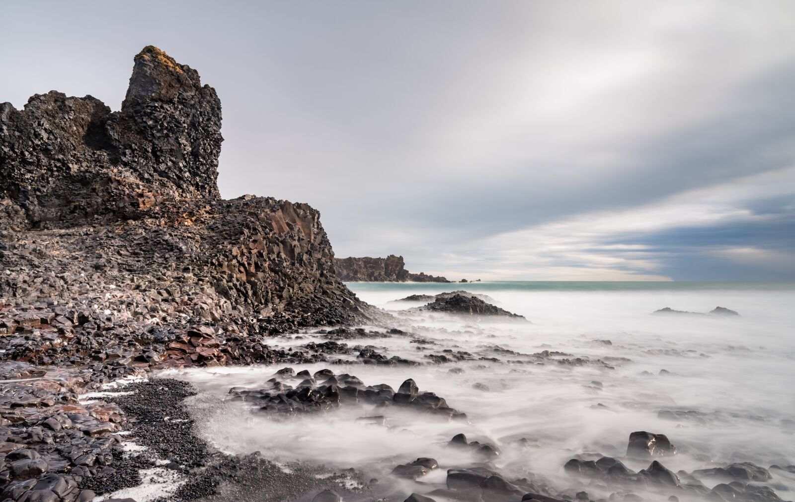 Nikon D750 sample photo. Iceland, basalt, cliff photography