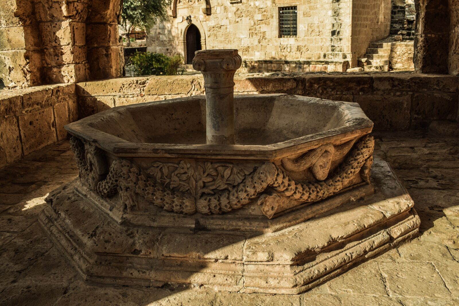 Nikon D3300 sample photo. Cyprus, ayia napa, fountain photography