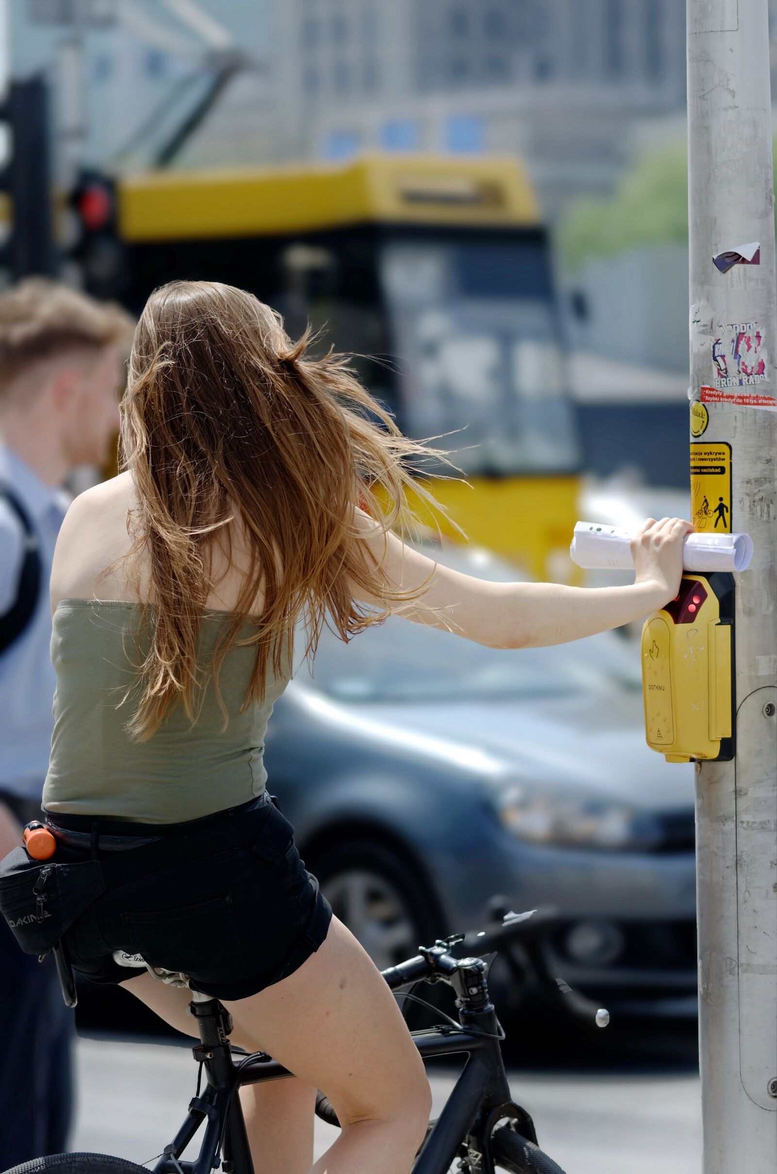 Nikon D5100 sample photo. Girl, young, bike photography