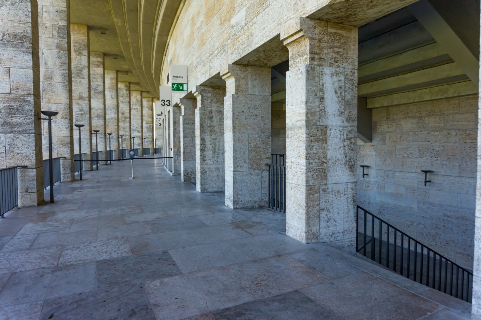 Sony Alpha a5000 (ILCE 5000) sample photo. Pillar, architecture, berlin olympic photography