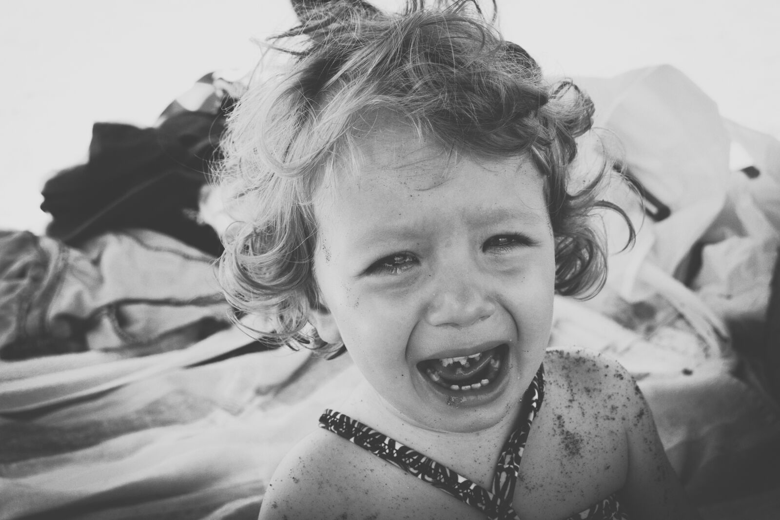 Nikon D3300 sample photo. Baby, cry, sad photography