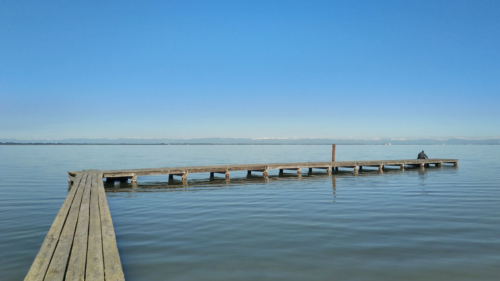 Xiaomi Mi MIX 2 sample photo. Sea, jetty, sky photography
