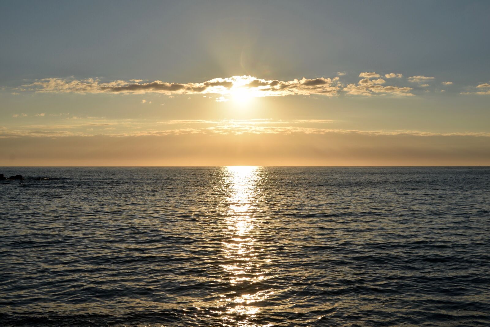 Nikon D610 sample photo. Night, sunset, sea photography