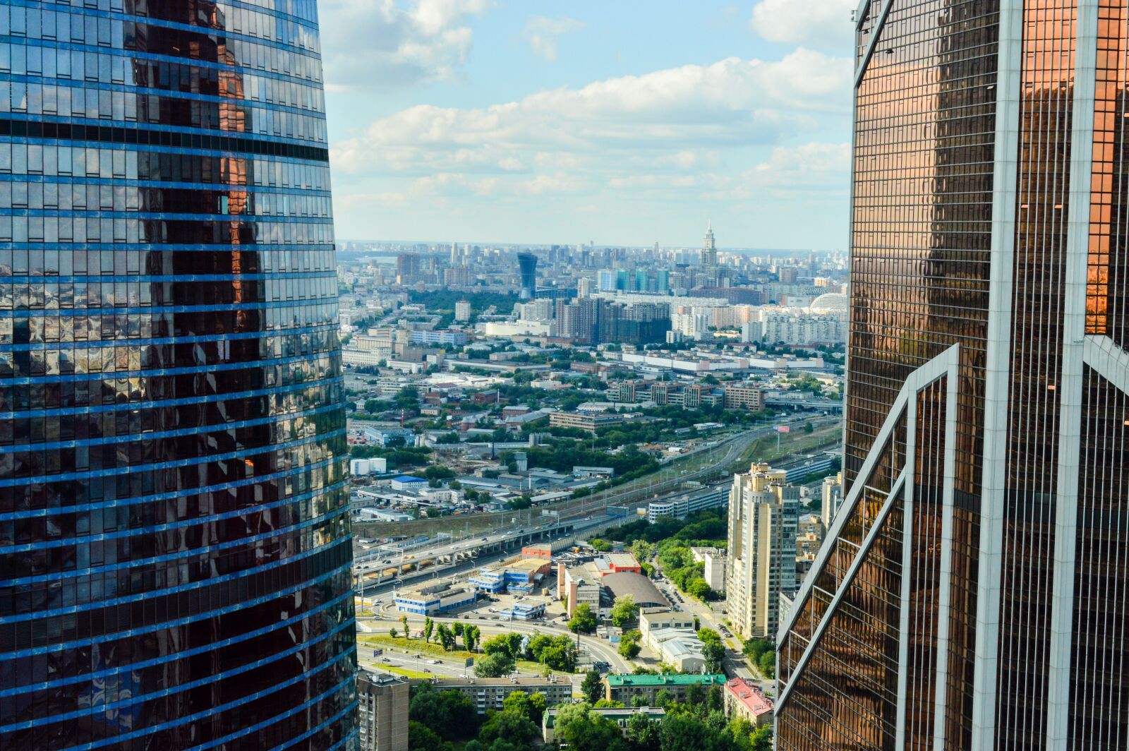 Nikon D3200 sample photo. Megalopolis, skyscrapers, moscow city photography
