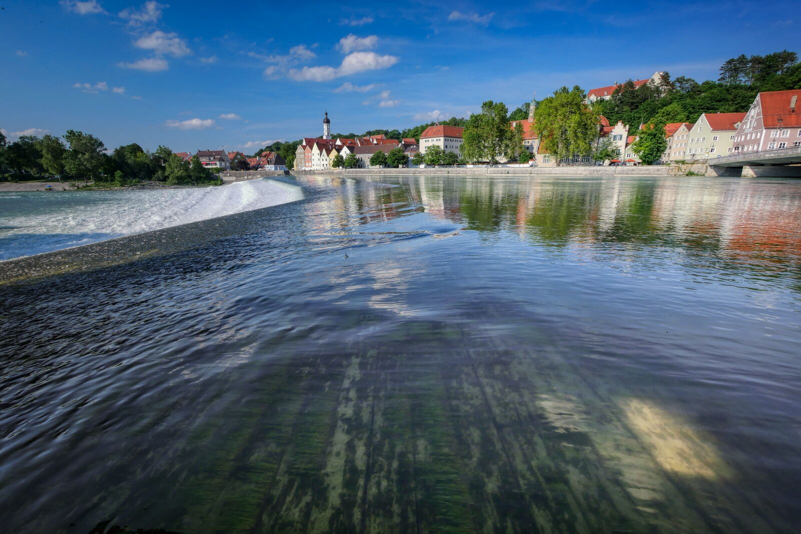 Panasonic Lumix DMC-GX8 sample photo. Landsberg, lech, river photography