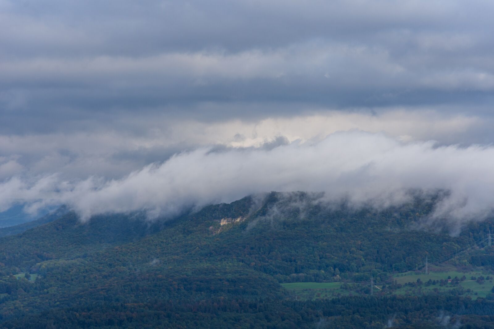 Nikon D7200 sample photo. Mountain, fog, mountains photography