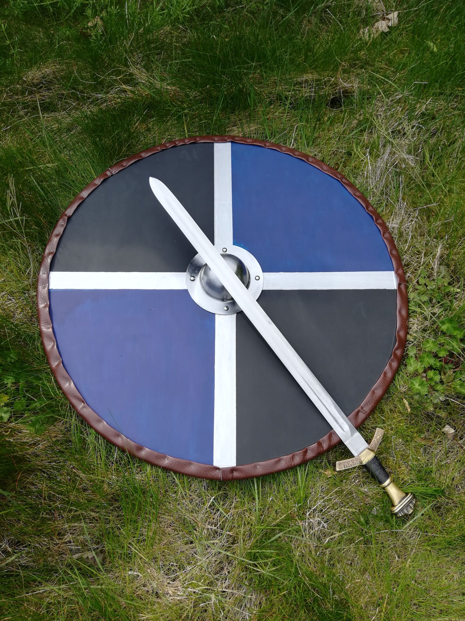 HUAWEI Honor 7X sample photo. Sword, shield, viking photography