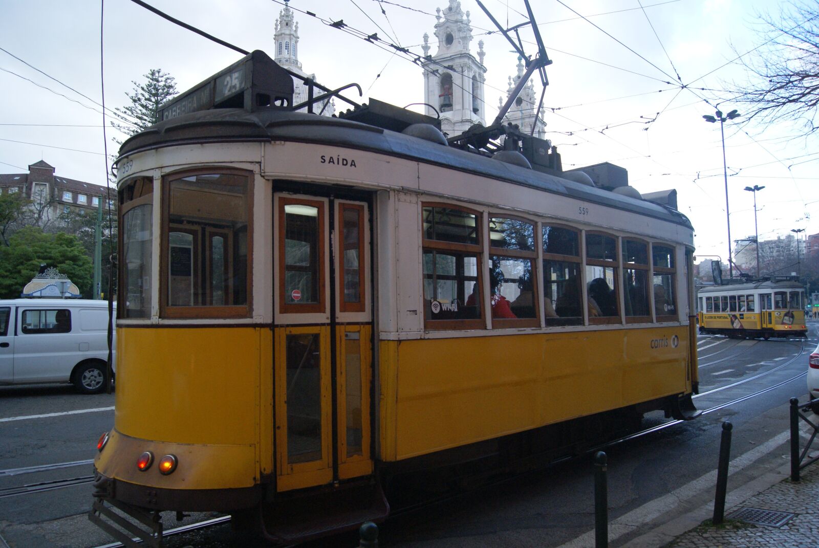 Sony Alpha DSLR-A230 sample photo. Lisbon, tram, portugal photography
