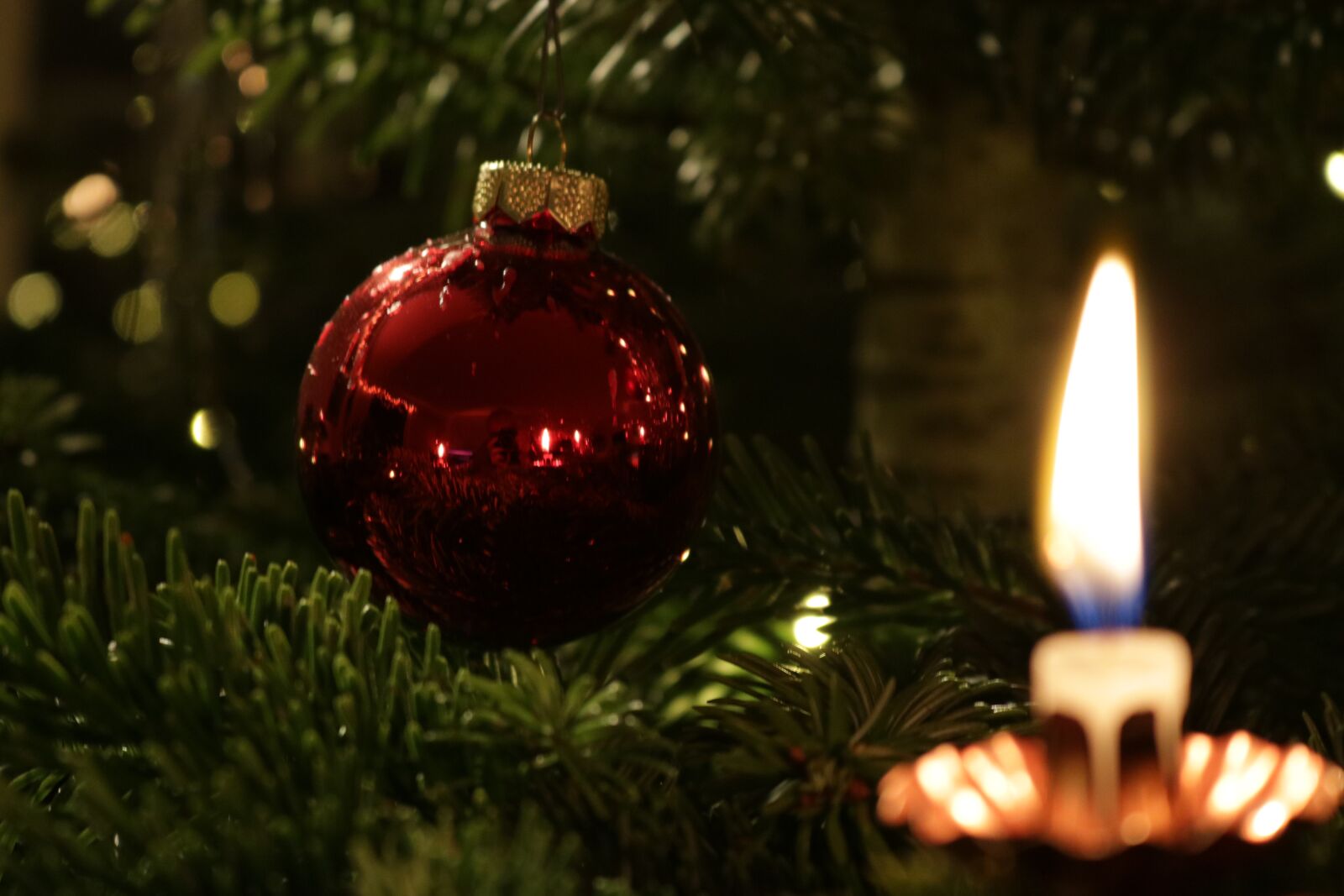 Canon EOS 750D (EOS Rebel T6i / EOS Kiss X8i) sample photo. Christmas, candles, advent photography