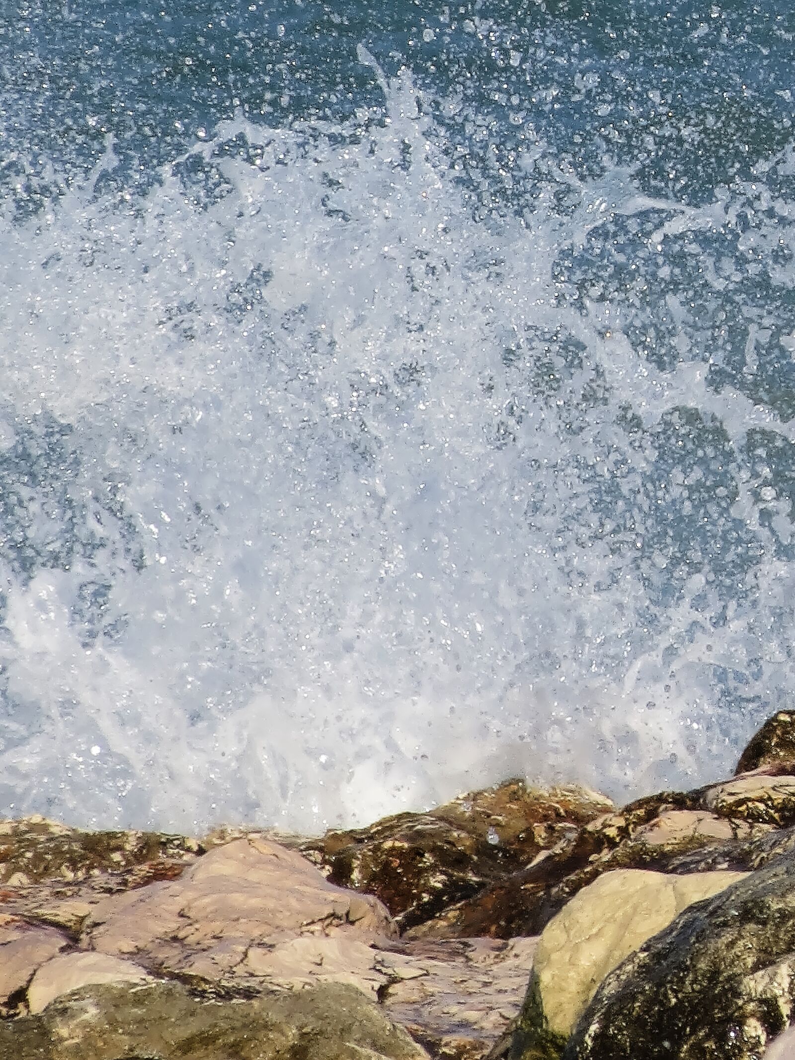 Canon PowerShot SX40 HS sample photo. Sea, rocks, water photography