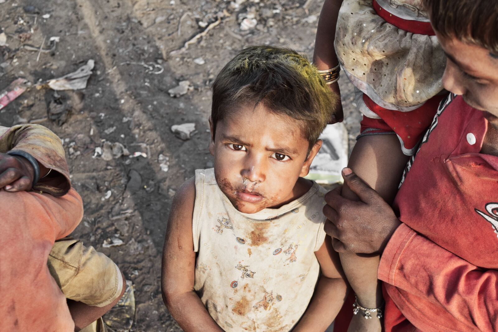 Nikon D3300 sample photo. People, child, slums photography