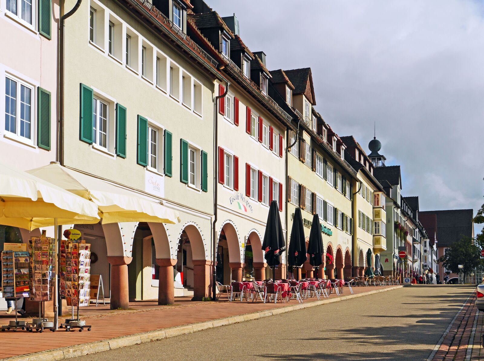 Panasonic Lumix DMC-GH3 sample photo. Freudenstadt, historic market square photography
