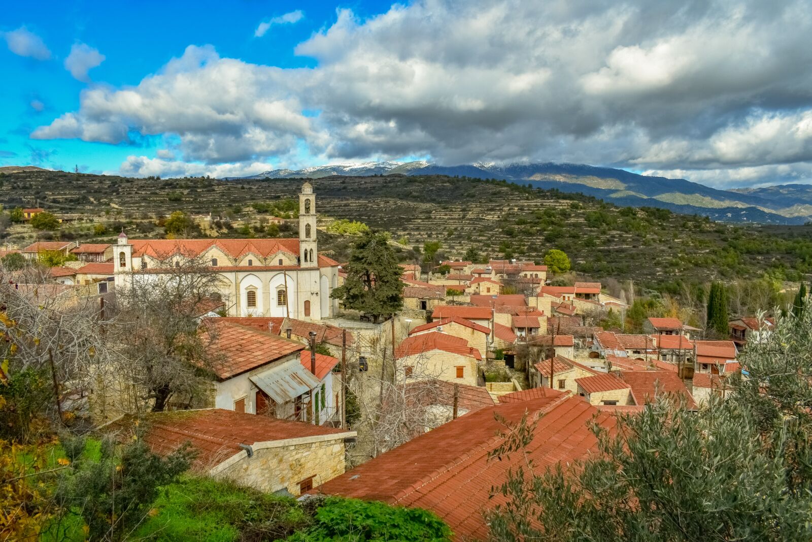 Nikon D3300 sample photo. Cyprus, lofou, village photography