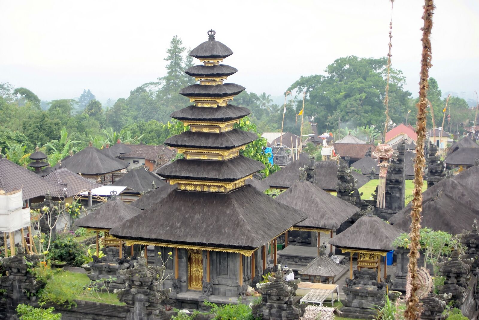 Pentax K200D sample photo. Indonesia, bali, besakih photography