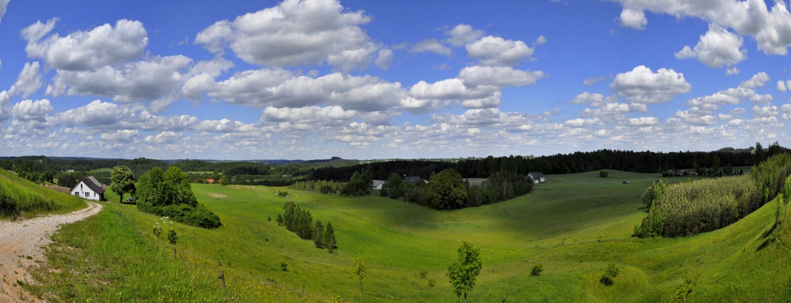 Nikon D5000 sample photo. Panoramic, nature, lawn photography