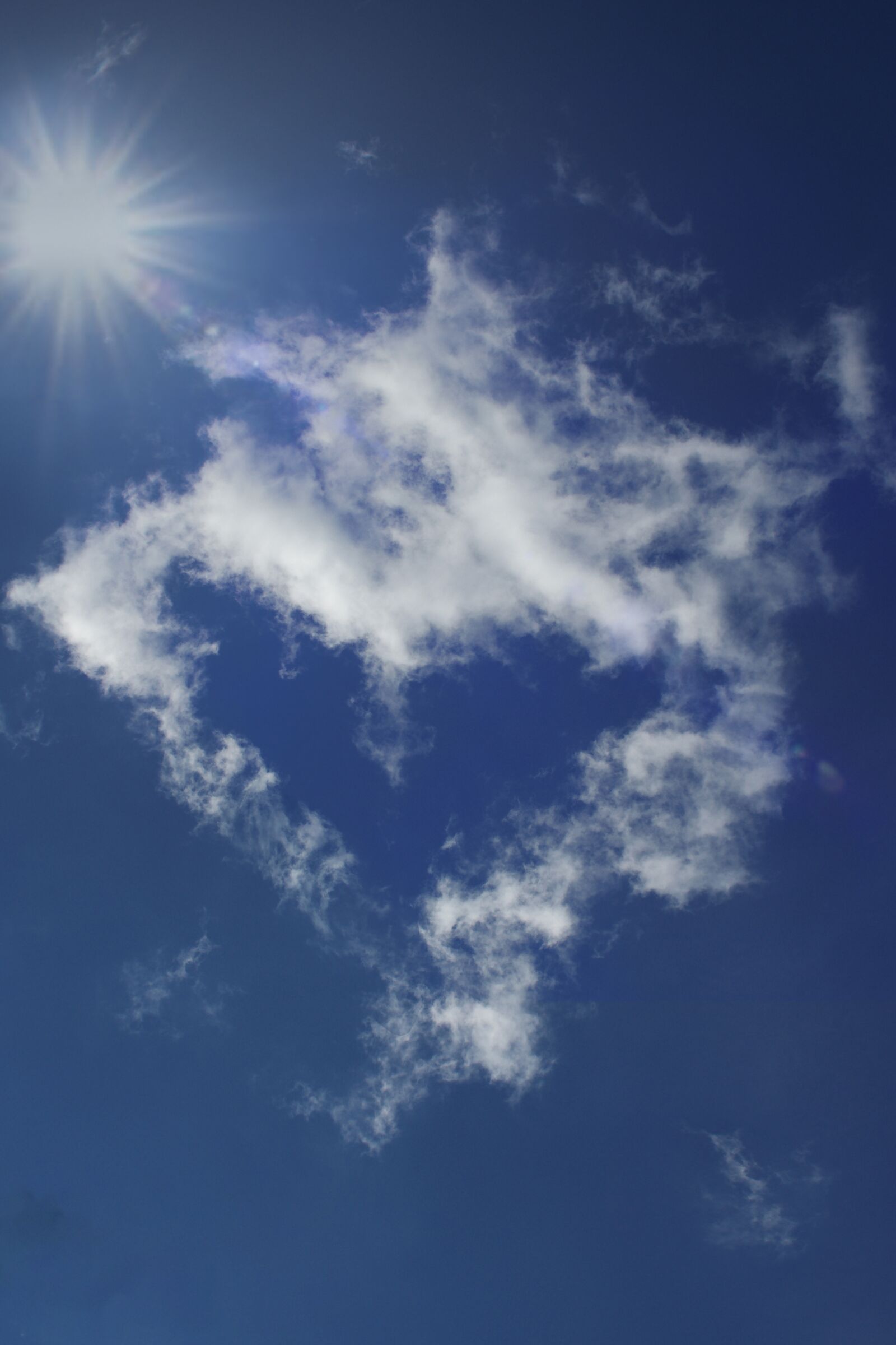 Nikon D5500 sample photo. Sky, clouds, heart photography