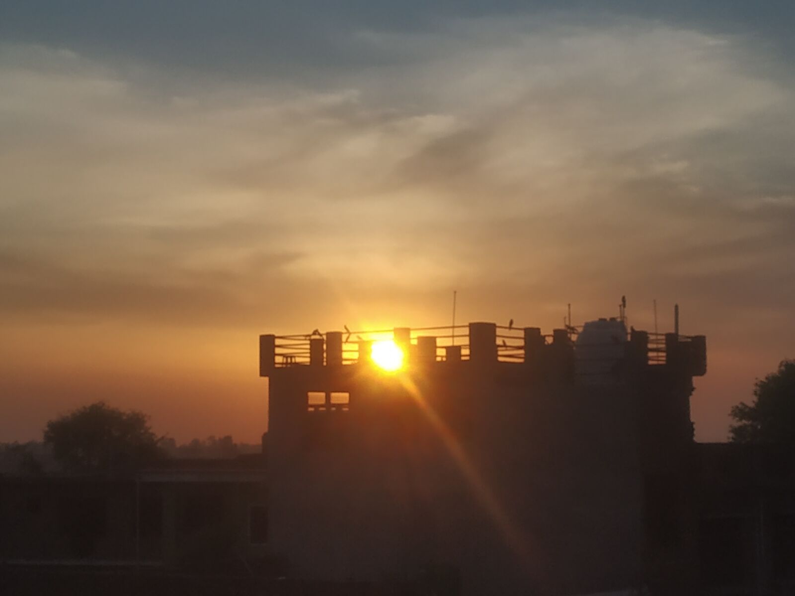 Xiaomi Redmi Note 5 Pro sample photo. Sunset, jammu, landscape photography