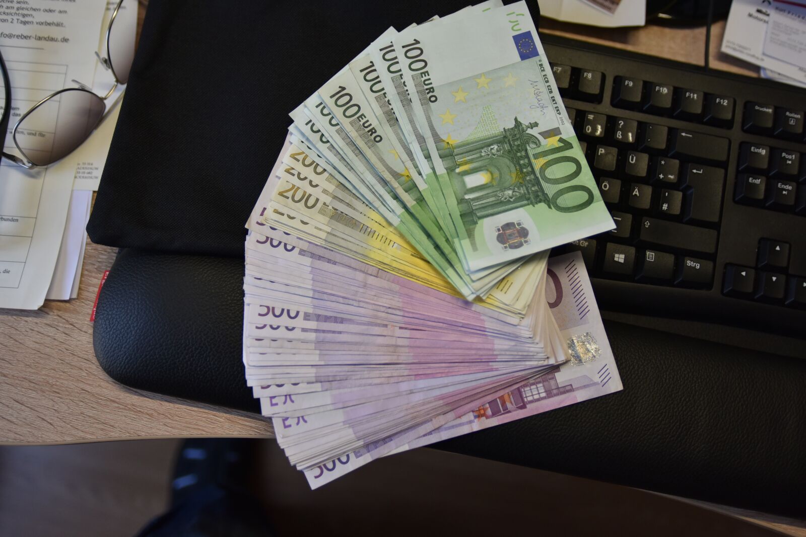 Nikon D750 sample photo. Money, euro, currency photography