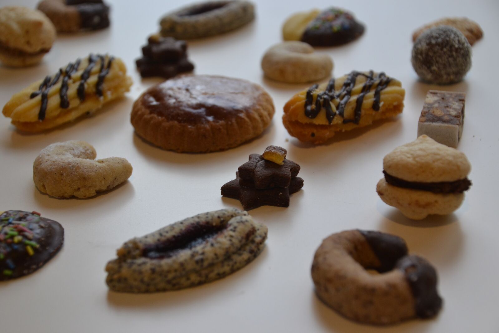 Nikon D3100 sample photo. Christmas, christmas biscuits, cookies photography