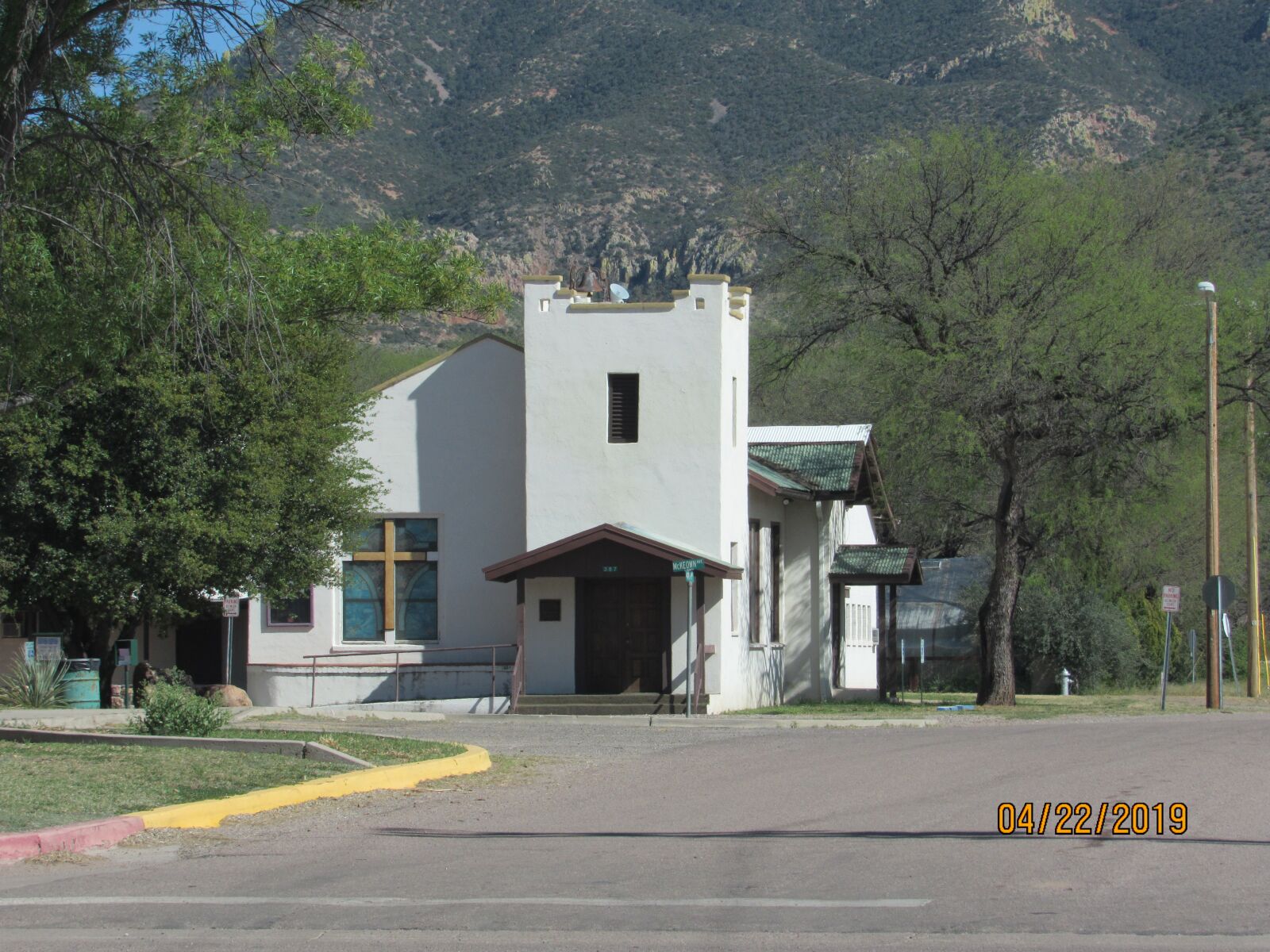 Canon PowerShot SX530 HS sample photo. Arizona, church, desert photography
