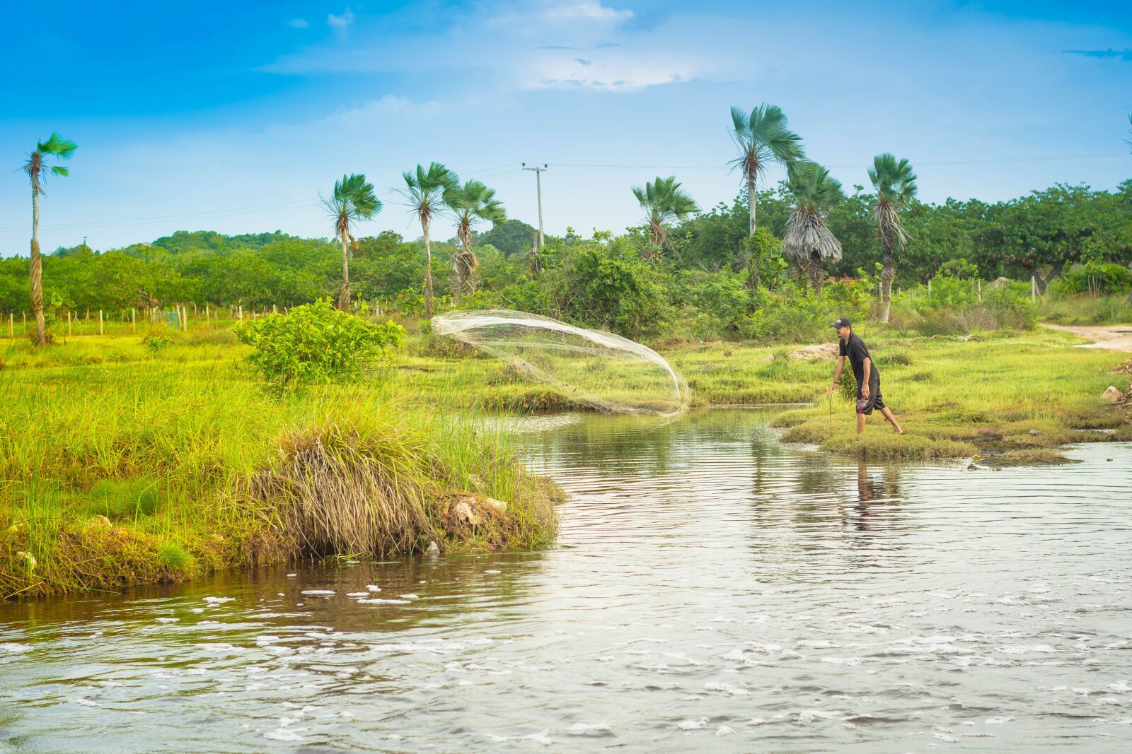 Nikon D7100 sample photo. Rio, fisherman, nature photography