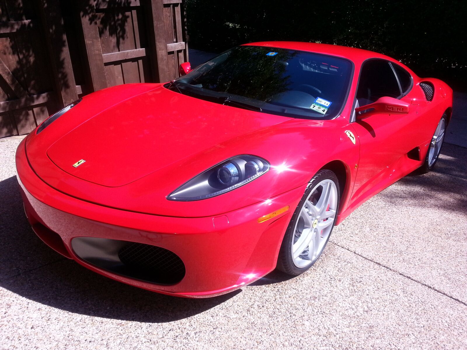 Samsung Galaxy S3 sample photo. Red, ferrari, detailed photography