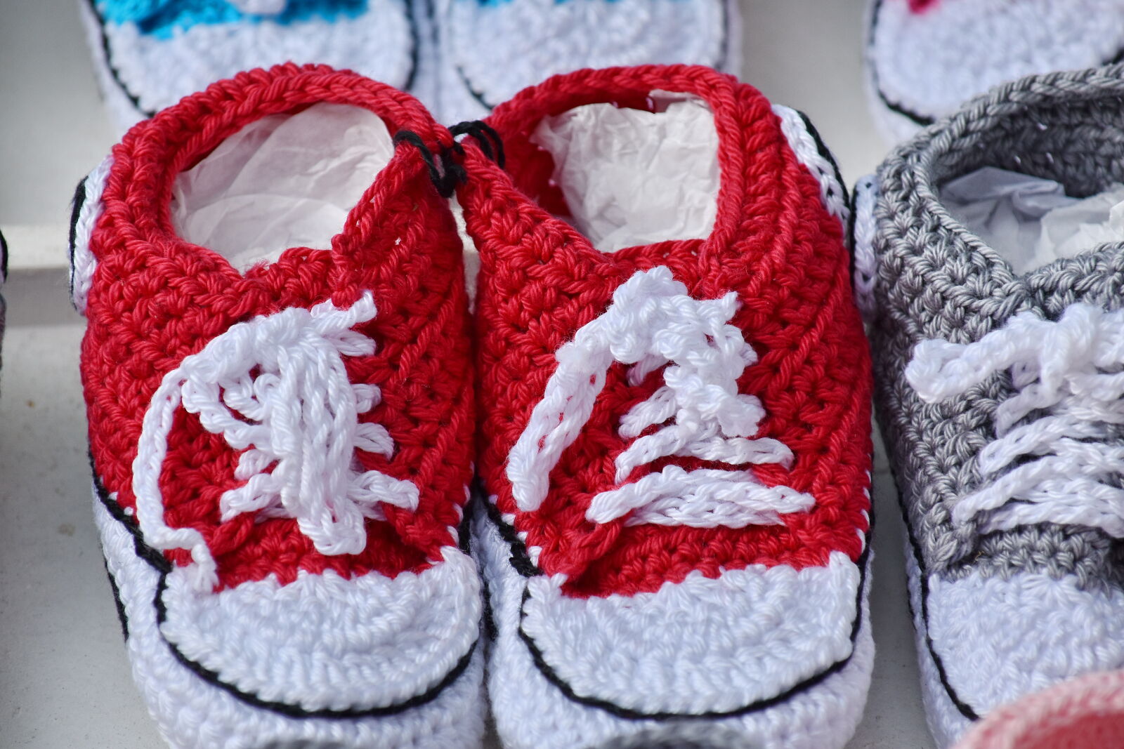 Nikon D5500 sample photo. Footwear, handmade, knitwear, mini photography