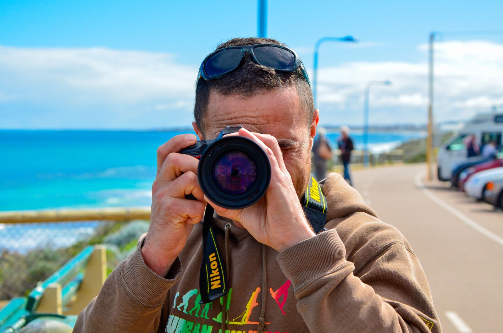 Nikon D5100 sample photo. Photographer, beach, sun photography