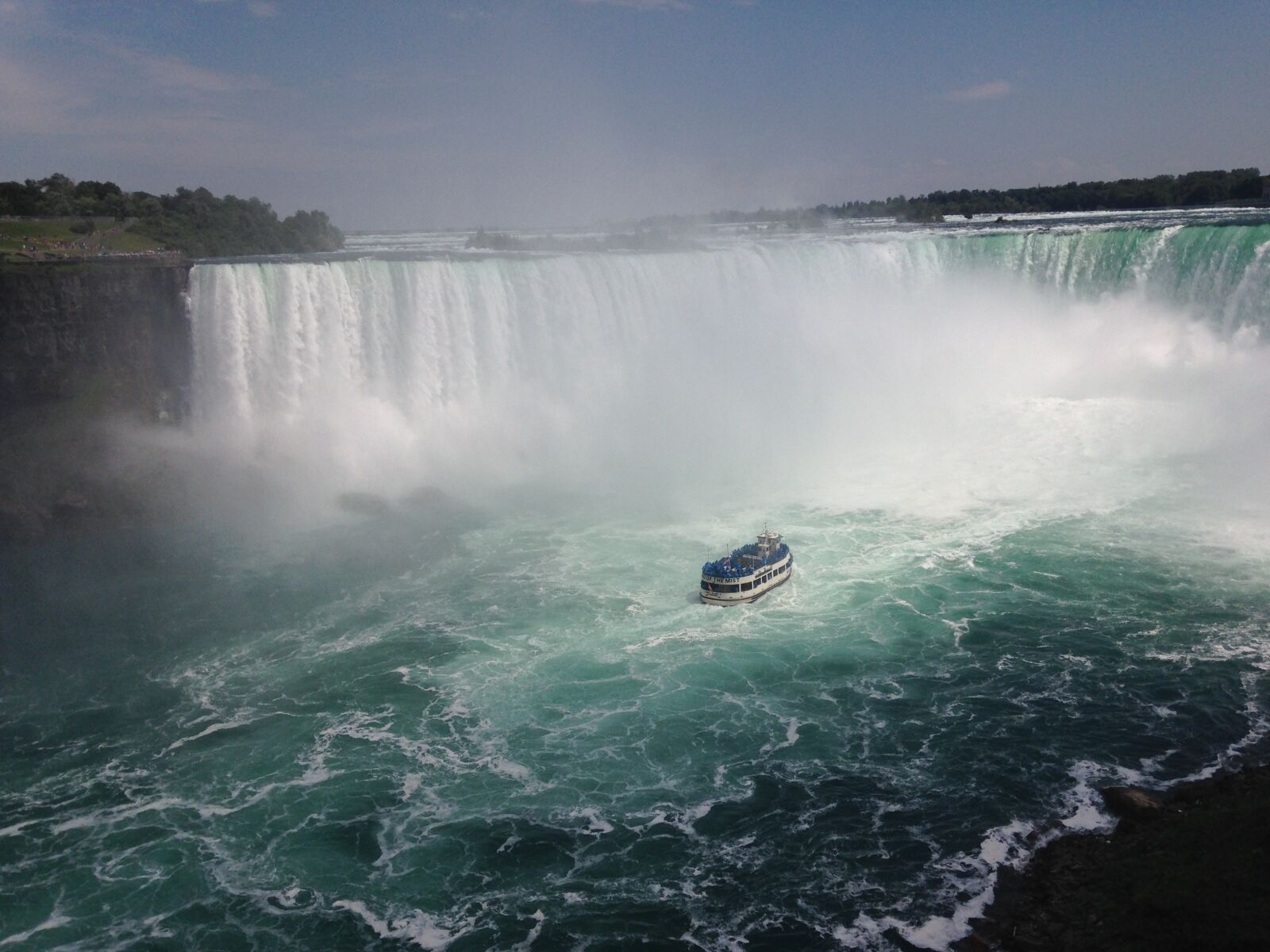 iPhone 5c back camera 4.12mm f/2.4 sample photo. Niagara falls, waterfalls, cascades photography