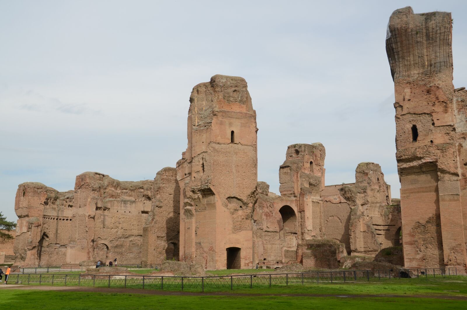 Nikon D7000 sample photo. Caracalla spa, rome, italy photography
