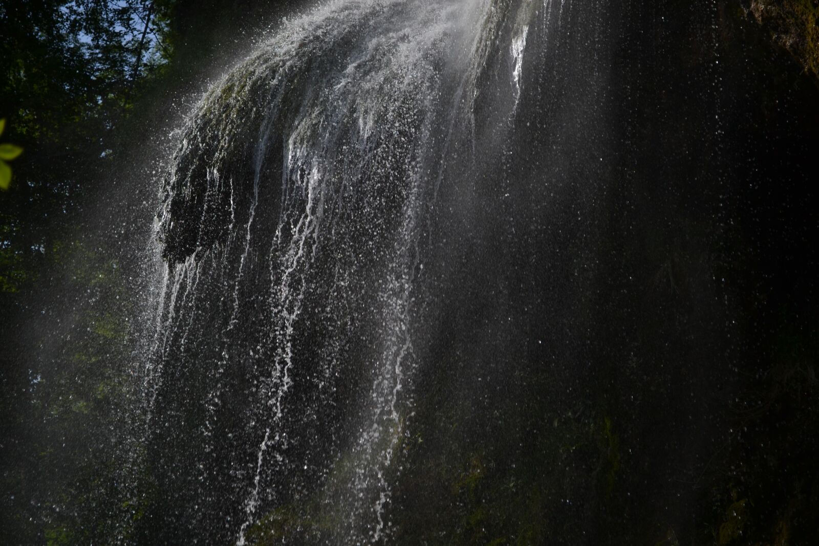Nikon D3100 sample photo. Waterfall, mystical, nature photography