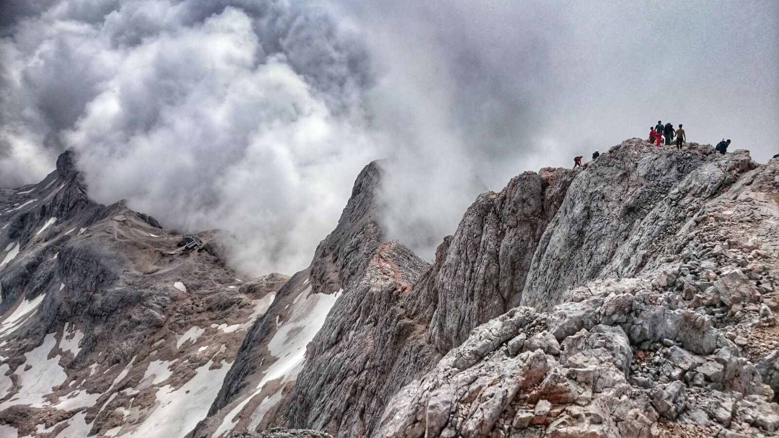 Sony Xperia Z2 sample photo. Mountain, triglav, clouds photography