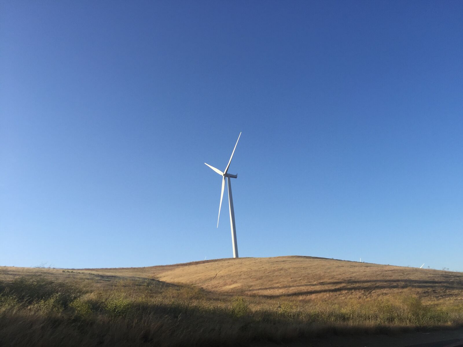 iPhone 6 Plus back camera 4.15mm f/2.2 sample photo. Wind, power, generator photography