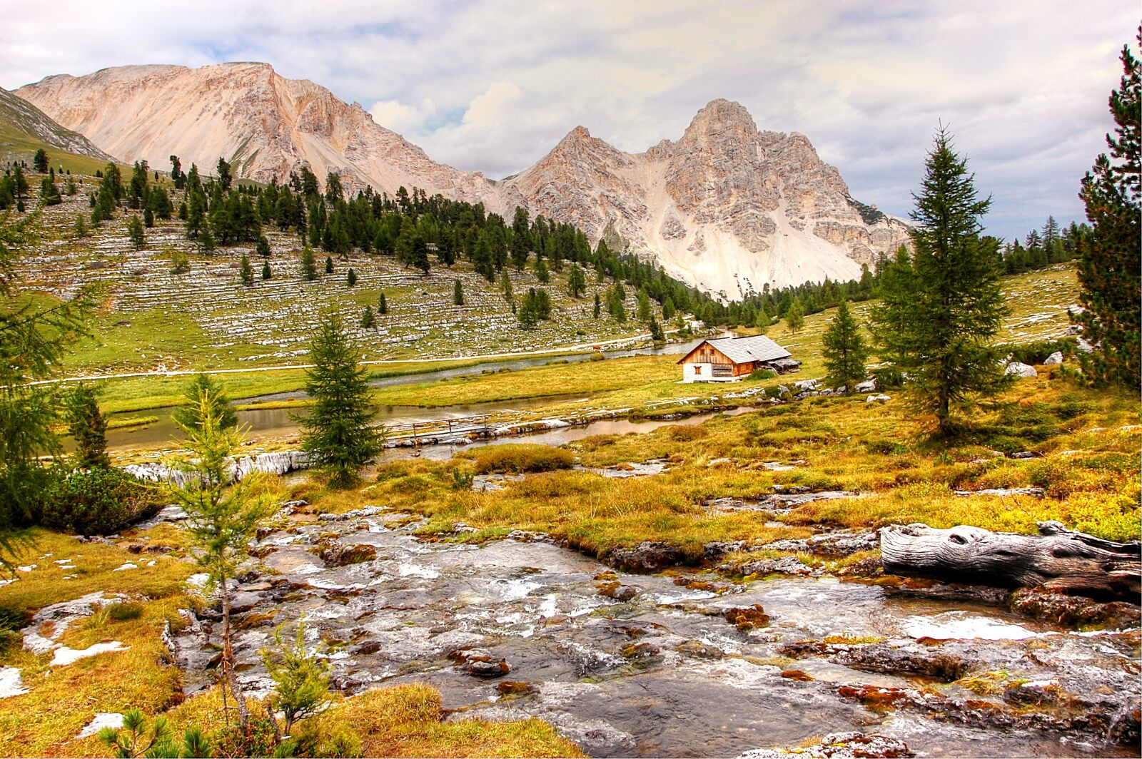 Nikon D40 sample photo. Fanes alm, dolomites, mountains photography
