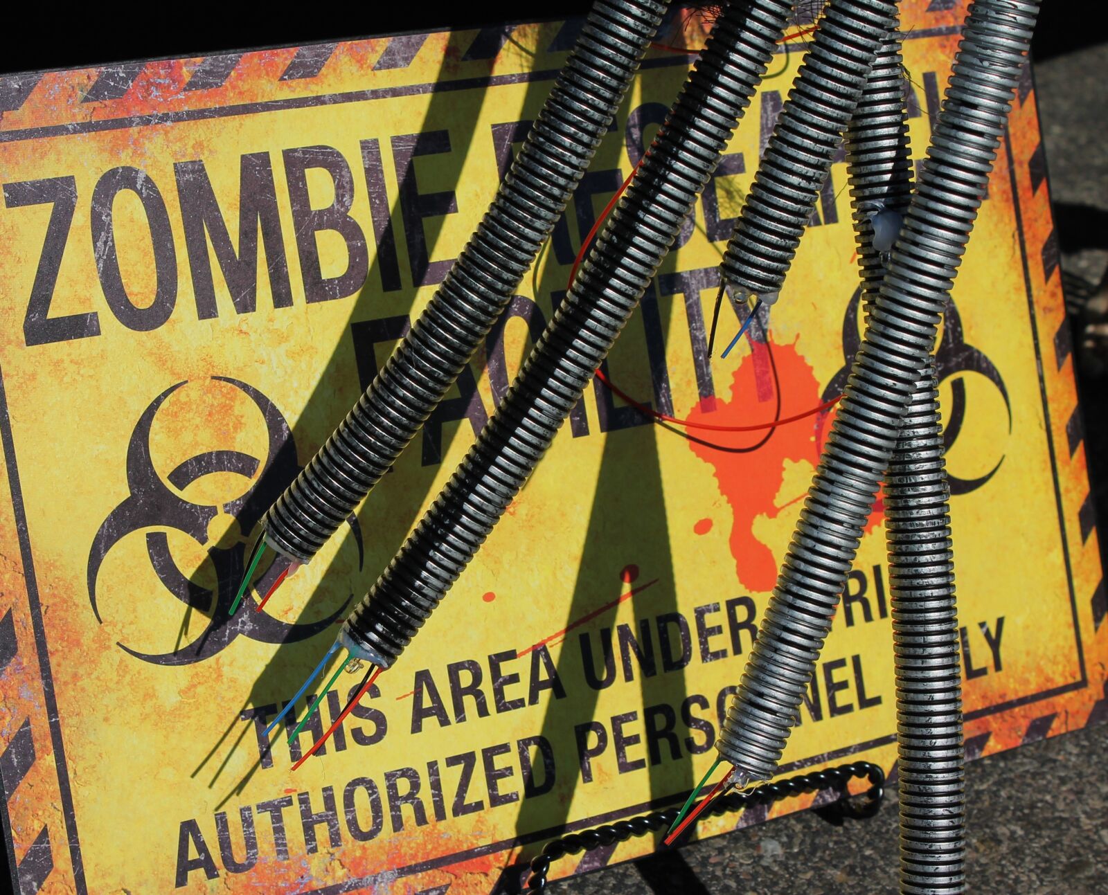 Canon EOS 1100D (EOS Rebel T3 / EOS Kiss X50) sample photo. Zombie research facility, zombie photography