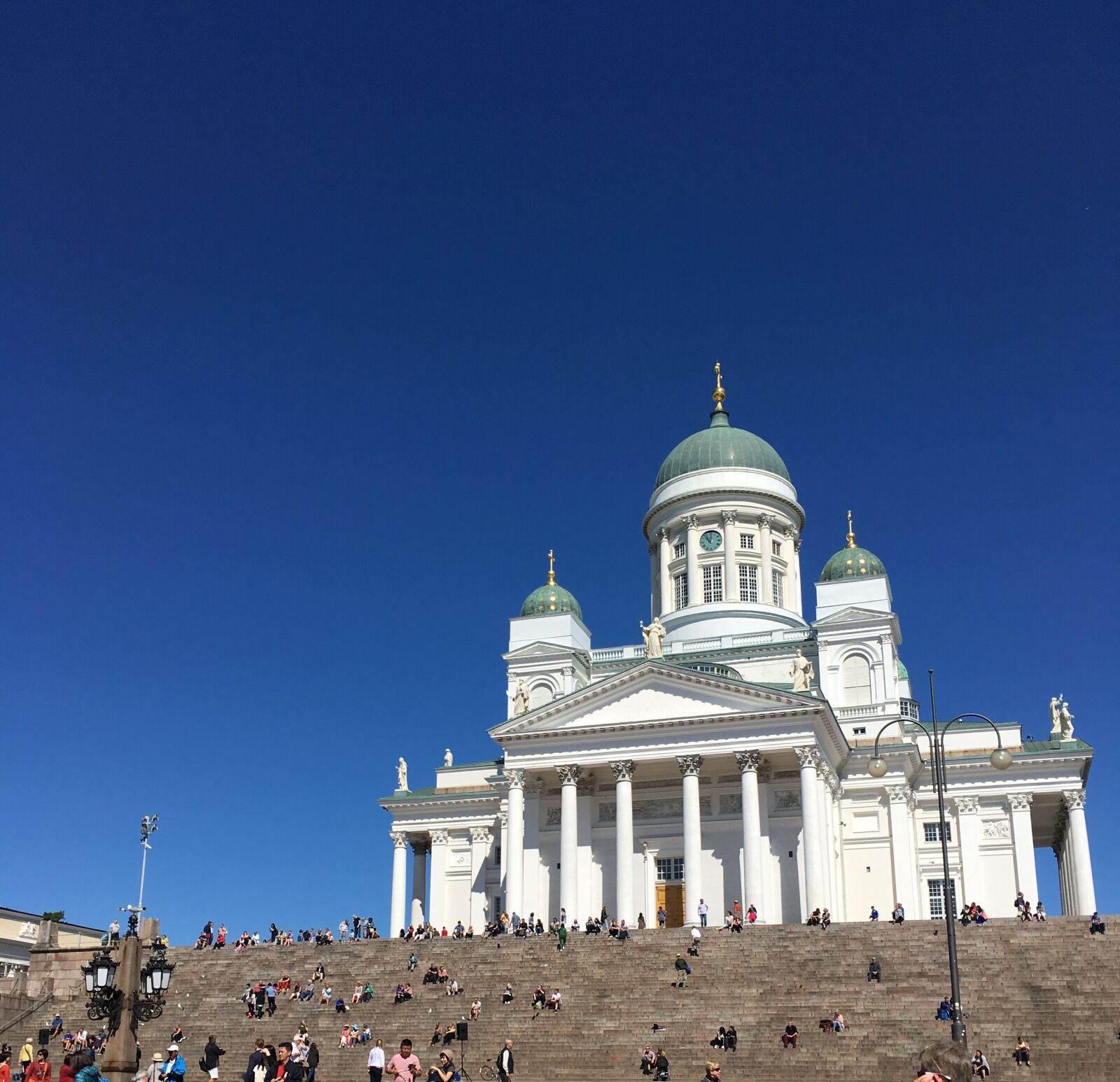 Apple iPhone 6s Plus sample photo. Church, helsinki, finland photography
