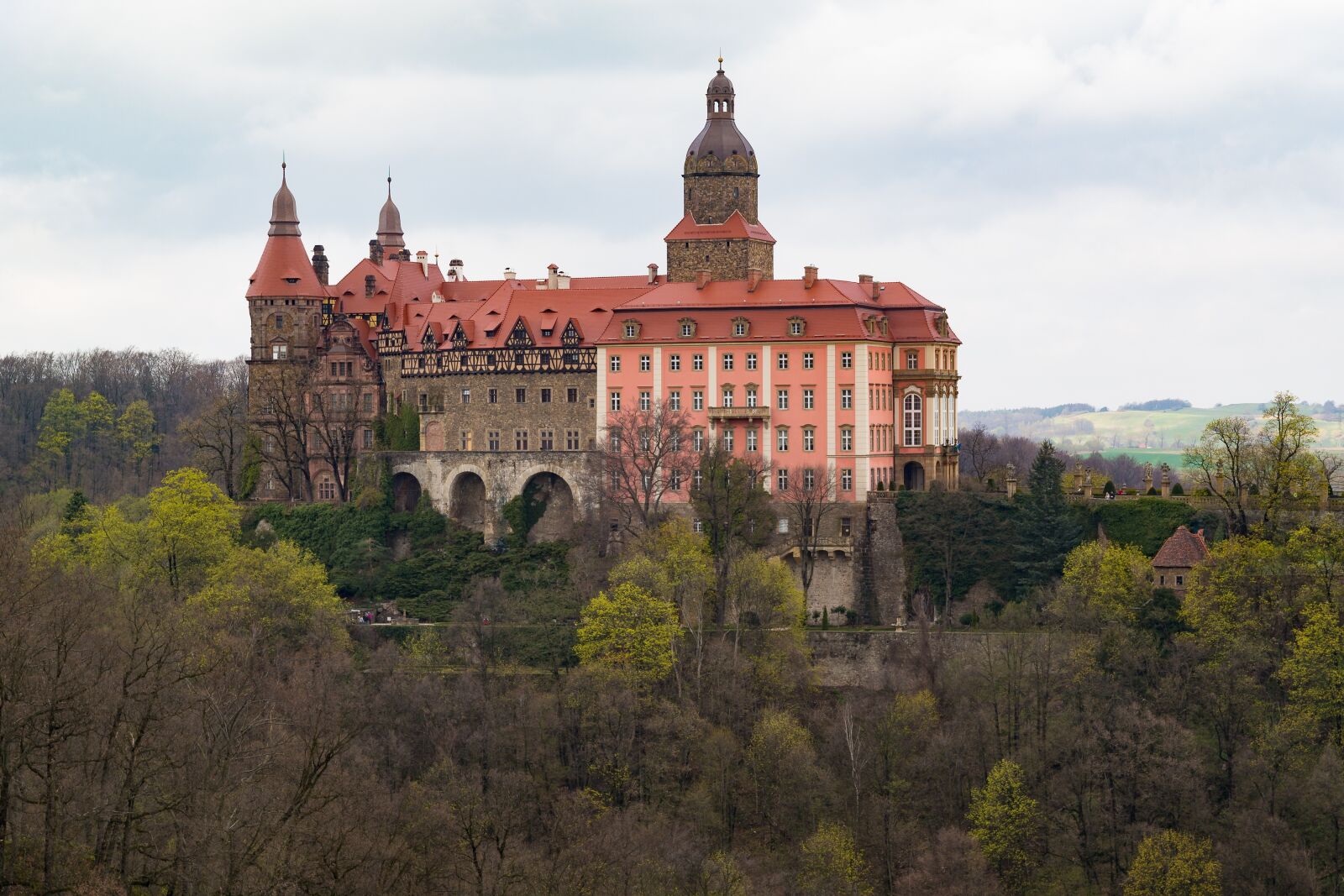 Samsung NX30 sample photo. Książ, castle, poland photography