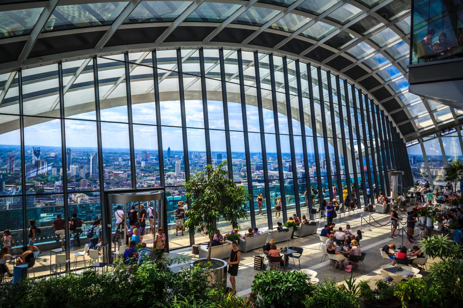 Canon EOS 60D sample photo. Sky garden, london, architecture photography