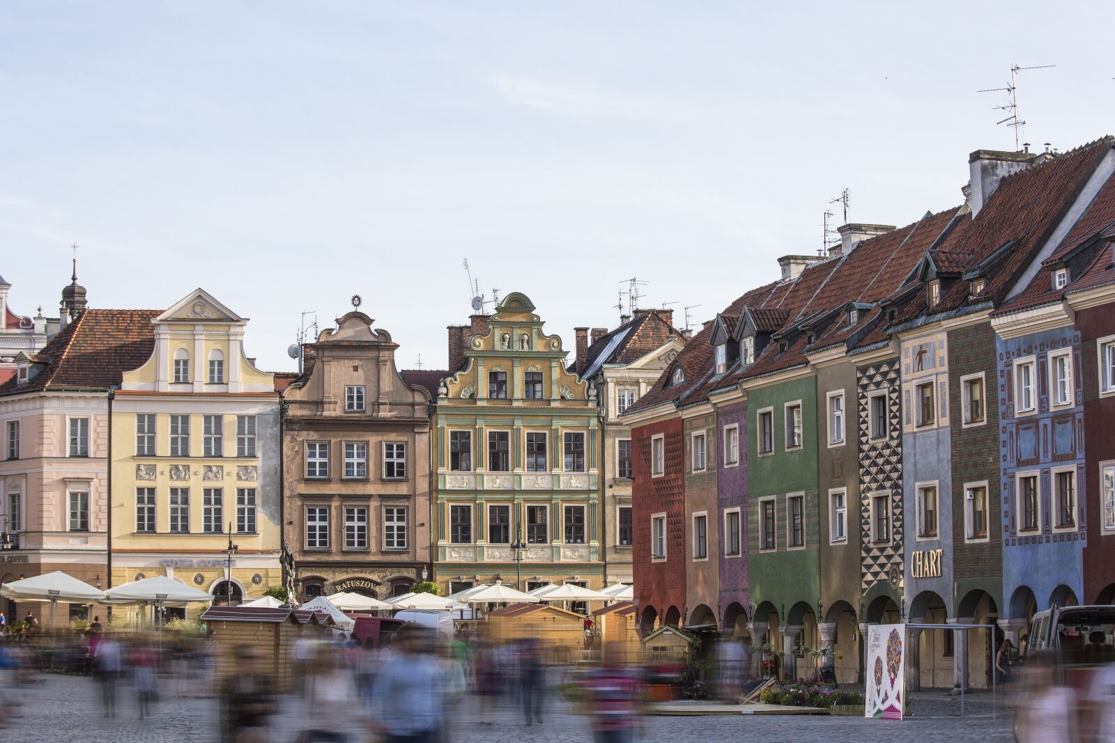 Canon EF 70-300mm F4-5.6 IS USM sample photo. Poznan, downtown, historically photography