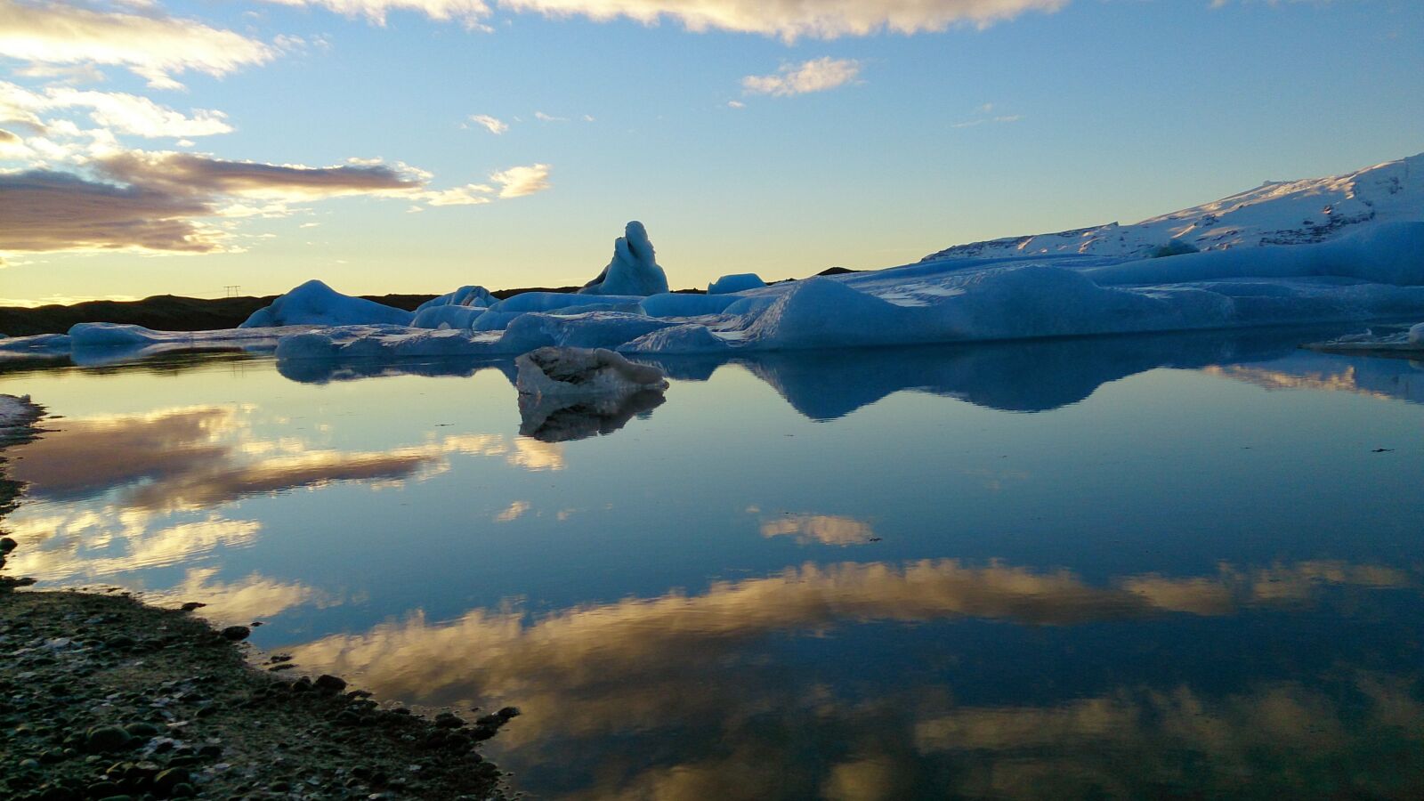 Sony Xperia Z sample photo. Glacier, glacier, lake photography